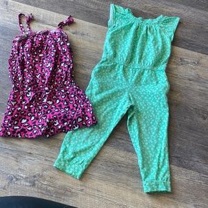 Girls 4T Romper bundle.